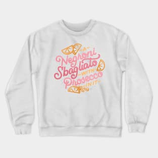 Sbagliato Pink Crewneck Sweatshirt